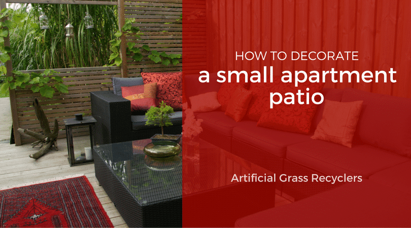 How to Decorate A Small Apartment Patio