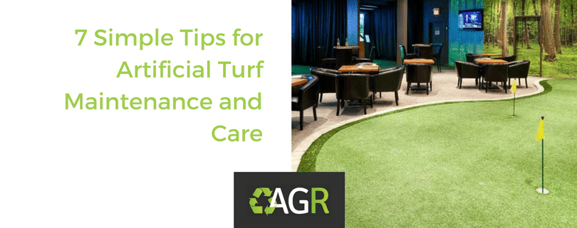 7 Simple Tips for Artificial Turf Maintenance and Care