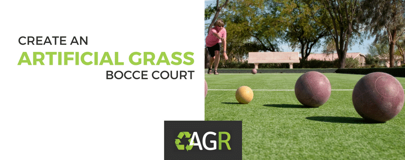 Artificial Grass Bocce Court